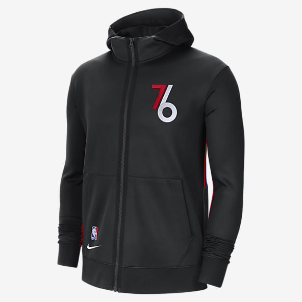 Black 76ers hoodie on sale